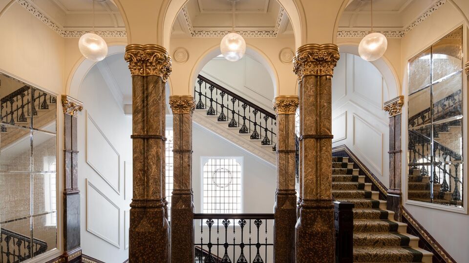 First floor staircase