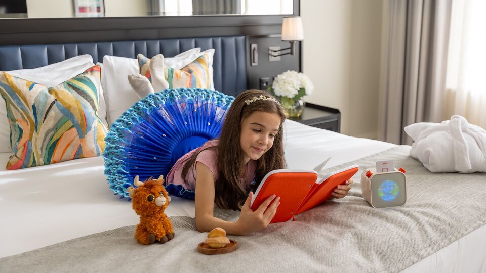 Girl with book