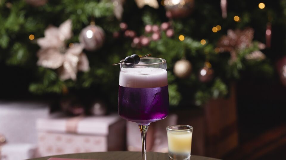 Christmas cocktail madeleine