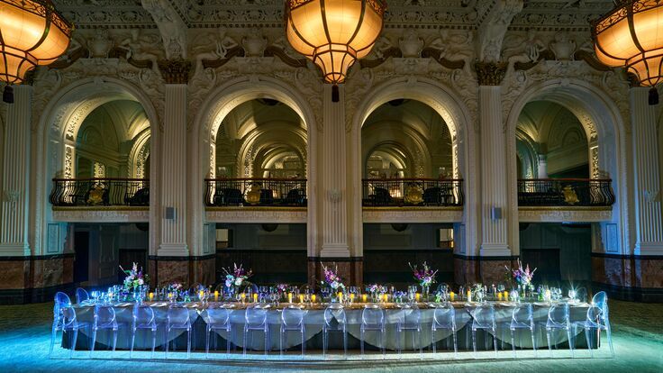 Ballroom long table