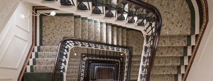 Staircase looking down