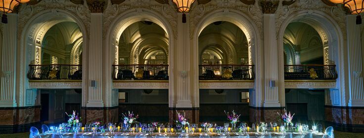 Ballroom long table